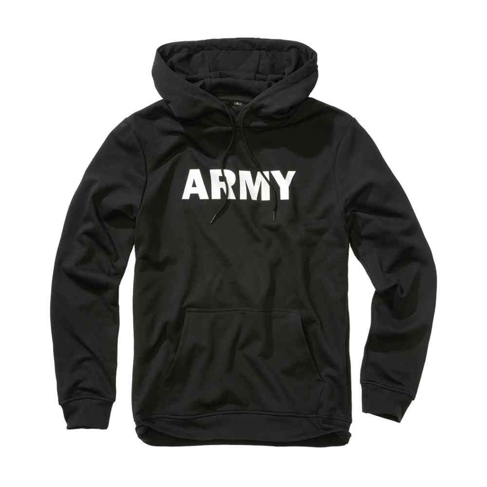 Brandit - Army Kapuzenpullover/hoodie - Schwarz